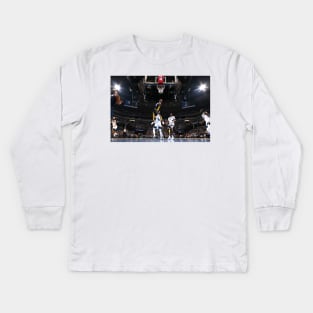 Ja Morant Posterizing Dunk vs Minnesota Kids Long Sleeve T-Shirt